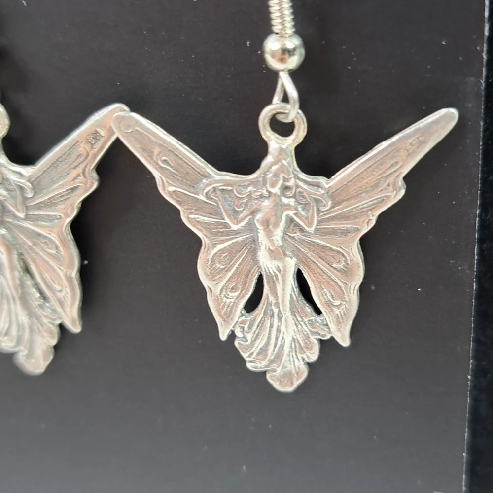 Fairy Sterling Silver Earrings - Picture 7 of 14